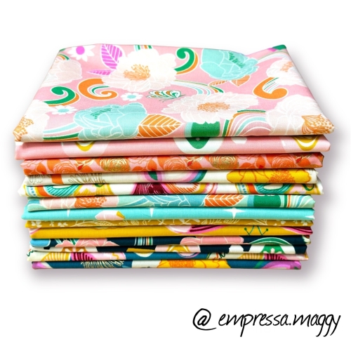 Baumwolle Patchwork - Melody Miller - Halbe Meter Zuschnitte - 6,5 Meter